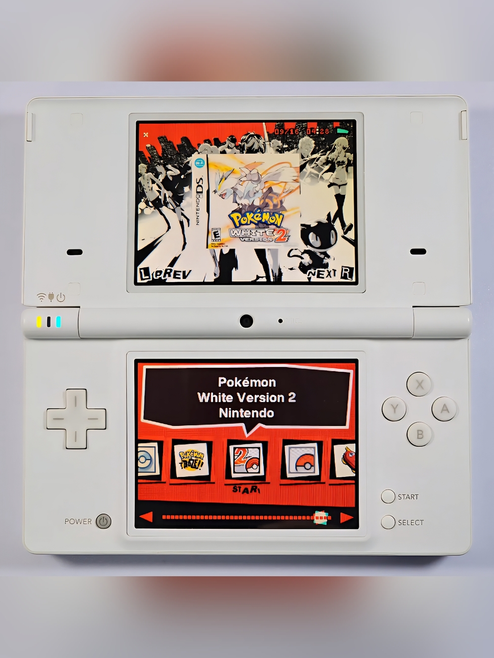 Nintendo DSi White Model Handheld Console | Plug & Play | Accessories & Content